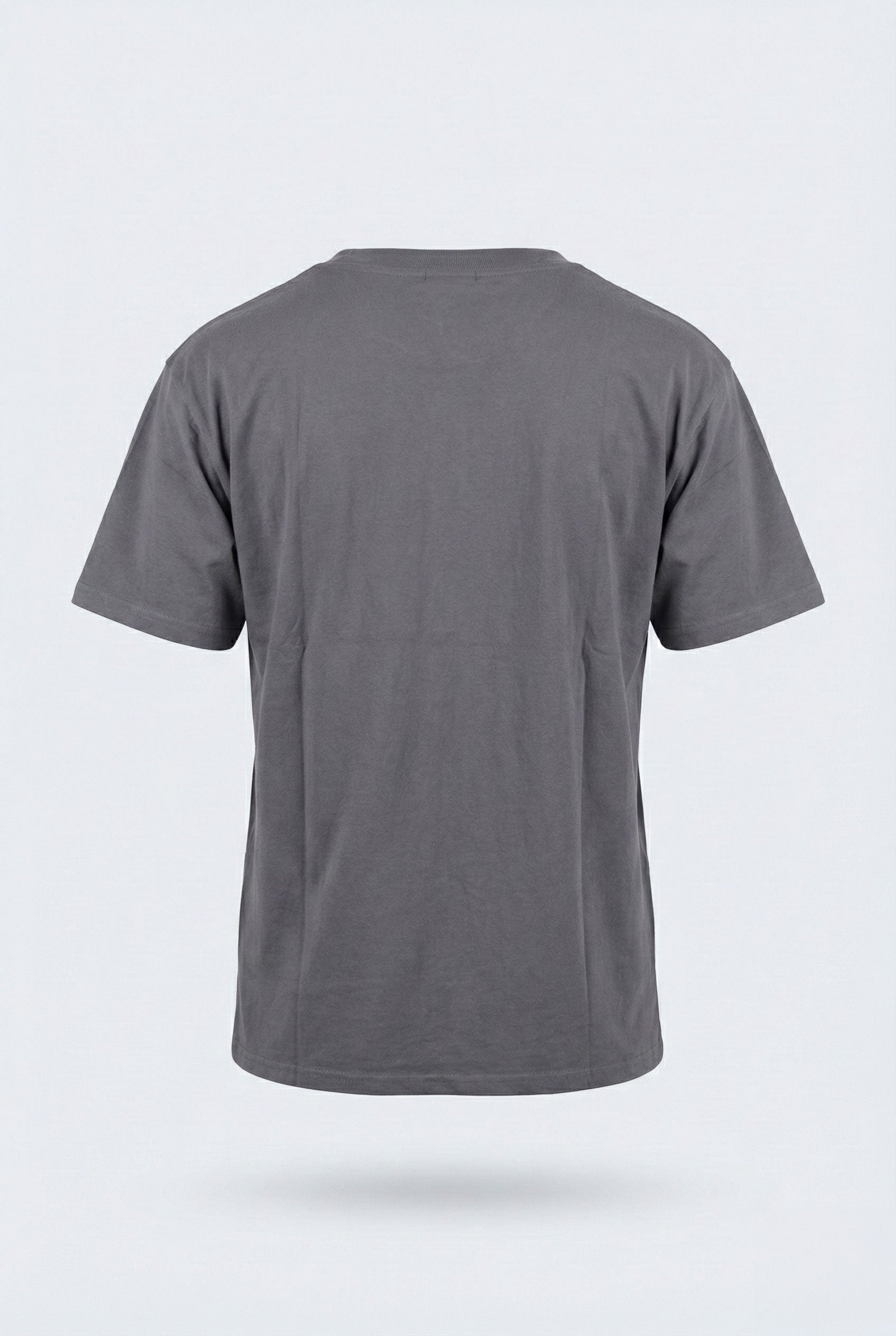Gray t-shirt on a white background